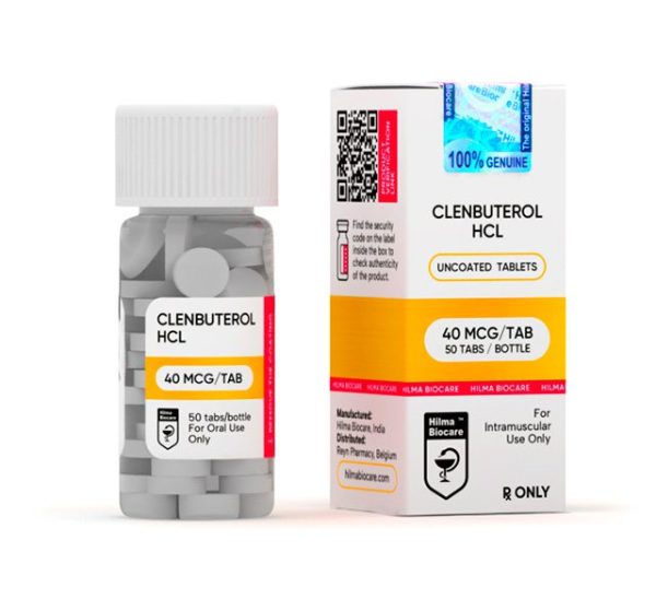 CLENBUTEROL (MONORES) (40 MCG/TAB. – 50 TABS) – Hilma Biocare