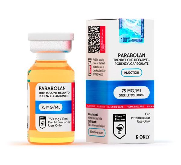 PARABOLAN (TRENBOLONE HEXAHYDROBENZYLCARBONATE) (75 MG/ML – 10 ML) – Hilma Biocare